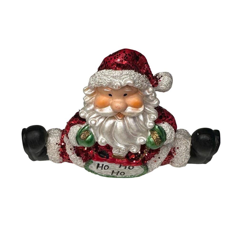 Vintage k’s Collection Santa Split, Sitting Santa Figure, Figurine
